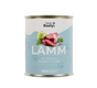 Lamm mit Rote Beete, Haferkleie und Apfel